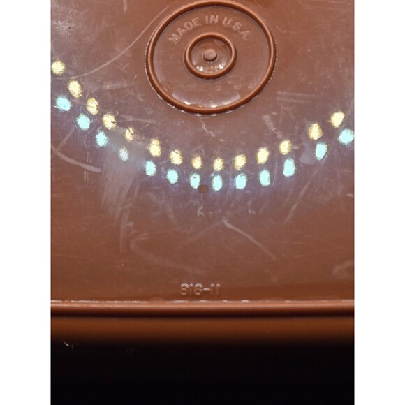 Tupperware Deli Meat Coldcut Storage Container Paprika with Lid Set of 2 - Picture 13 of 13